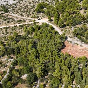 Građevinsko zemljište s pogledom, površine 1684m2, Starigrad Paklenica