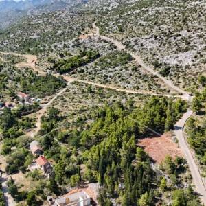 Građevinsko zemljište s pogledom, površine 1684m2, Starigrad Paklenica