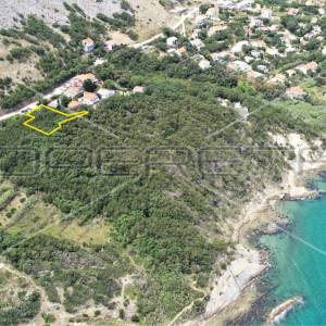 Građevinsko zemljište s pogledom na more, Pag, 1.738 m2