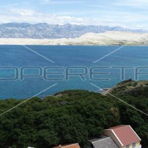 Građevinsko zemljište s pogledom na more, Pag, 1.738 m2