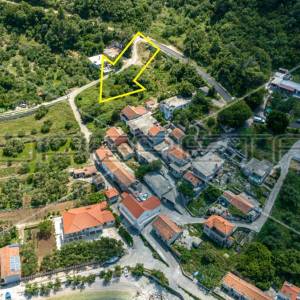 Građevinsko zemljište sa pogledom na more, 1.431 m2, uvala Babina
