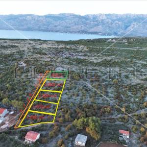 Građevinsko zemljište stambene namjene, 1000 m2, Slivnica, Posedarje