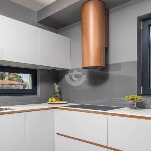 Hrvatska, Zadar, Luksuzna vila u Bibinju s pogledom na more – novogradnja na 3 etaže, whirlpool, bazen sa slanom vodom i krovna...