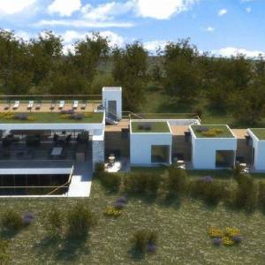 HVAR- zemljište 30000m2 s pogledom na more i s projektom za boutique hotel ili luxuznu villu