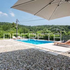 IČIĆI – Luksuzna vila s panoramskim pogledom na more, grijanim bazenom, spa zono