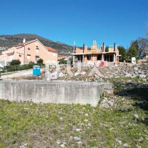 IČIĆI, POLJANE- kuća (započeta gradnje) 320m2 s panoramskim pogledom na more + okoliš 1123m2 