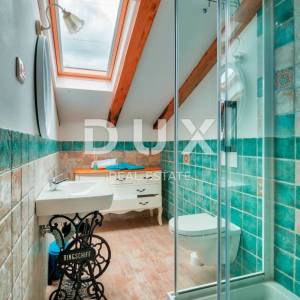 IČIĆI, POLJANE- villa 250m2 s pogledom na more i bazenom + uređena okućnica 1100m2