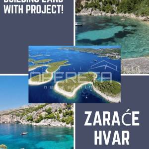 Investirajte u svoj raj na Hvaru – građevinsko zemljište s projektom za gradnju 