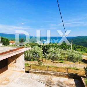 ISTRA, BARBAN - Kuća sa velikom okućnicom i predivnim pogledom na more, PRILIKA!