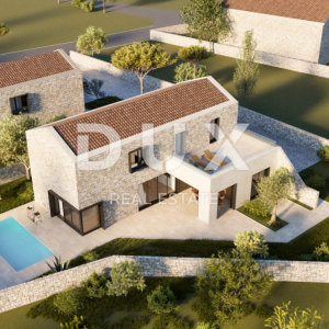 ISTRA, BARBAN - Zemljište s projektom zadnje u građevinskoj zoni