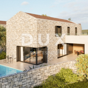 ISTRA, BARBAN - Zemljište s projektom za 2 vile s bazenima