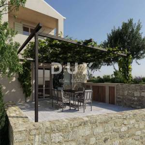 ISTRA, BRTONIGLA - Idilična kamena vila sa wellnesom i pogledom na more