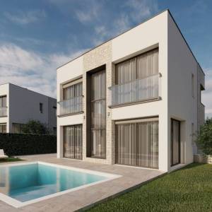 ISTRA, BRTONIGLA - Moderna pametna vila s bazenom