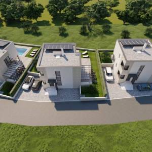 ISTRA, BRTONIGLA - Moderna pametna vila s bazenom