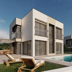 ISTRA, BRTONIGLA - Moderna pametna vila s bazenom