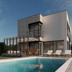 ISTRA, BRTONIGLA - Moderna pametna vila s bazenom