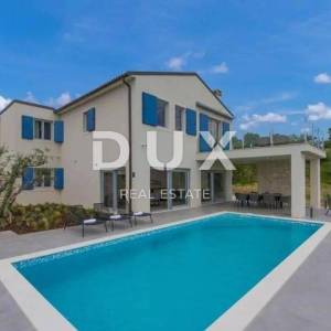 ISTRA, BUJE - Dizajnerska vila smještena na proplanku s panoramskim pogledom