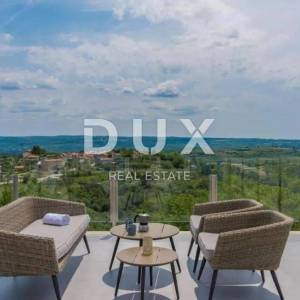 ISTRA, BUJE - Dizajnerska vila smještena na proplanku s panoramskim pogledom