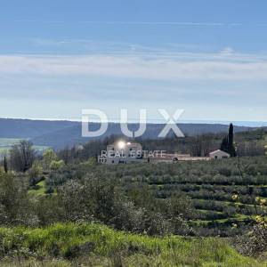 ISTRA, BUJE - Građevinsko zemljište na rubu naselja s pogledom na more i prirodu