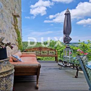 ISTRA, BUJE - Kamena kuća sa spektakularnim pogledom