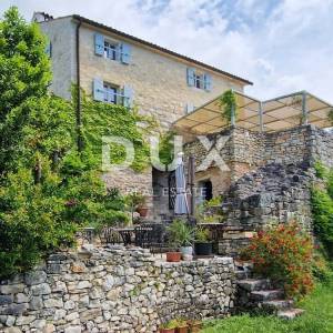 ISTRA, BUJE - Kamena kuća sa spektakularnim pogledom