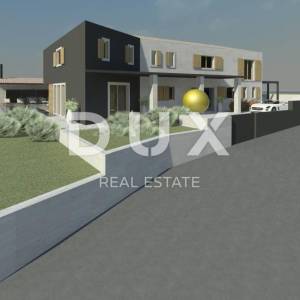 ISTRA, BUJE - Kompleks zemljišta s idejnim projektom i prekrasnim pogledom na more