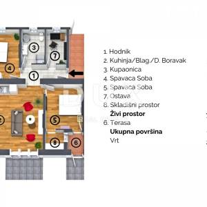 ISTRA, BUJE  - Stan s vrtom