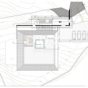 ISTRA, BUJE - zemljište s idejnim projektom za 1 villu, blizina Novigrada i Umaga