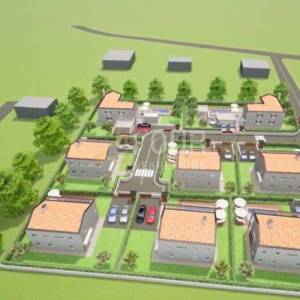 Istra, Buje, zemljište s idejnim projektom za 8 vila
