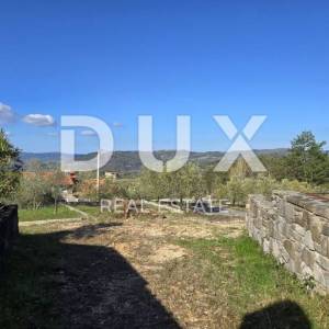 ISTRA, BUZET - Imanje s 4 stambena objekta i jednim poslovno-stambenim objektom, otvoreni pogled na prirodu i jezero 