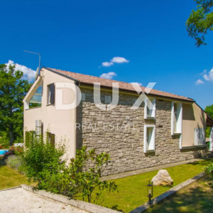 ISTRA, BUZET - Moderno dizajnirana vila s bazenom na prostranoj okućnici