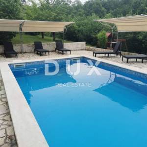 ISTRA, BUZET (okolica) – Apartmanska kuća s bazenom okružena mirom i prirodom