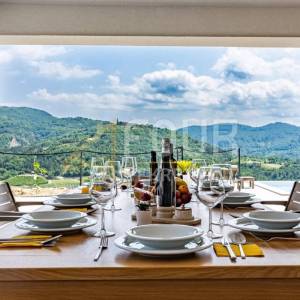 Istra, Buzet - okolica, unikatna vila s bazenom na osami!