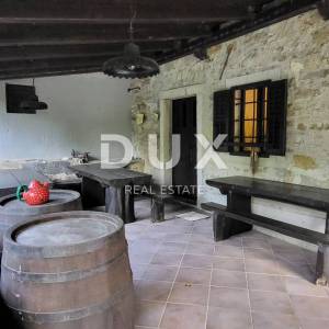ISTRA, BUZET - Samostojeća kamena kuća u idiličnom okruženju + dodatni objekt