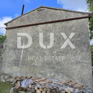 ISTRA, GRAČIŠĆE - Samostojeća kamena kuća za renovaciju s pogledom