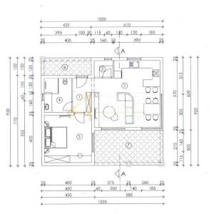 Istra, Kanfanar- okolica, građevinsko zemljište 1.461m2