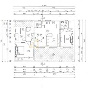 Istra, Kanfanar- okolica, građevinsko zemljište 1.461m2