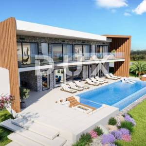  ISTRA, KAŠTELIR - Prekrasna vrhunska vila s pogledom na more!