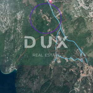 ISTRA, LABIN - Građevinsko zemljište 1362 m² za vilu, stambenu zgradu - stanove, obiteljsku kuću