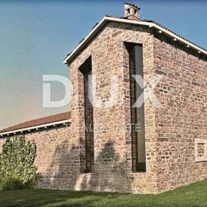 ISTRA, LABIN - Kamena kuća s projektom i građevinskom dozvolom