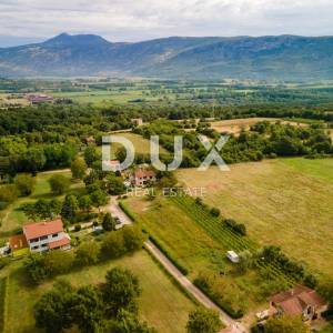 ISTRA, LABIN - Komforno građevinsko zemljište, 2 građevinske dozvole