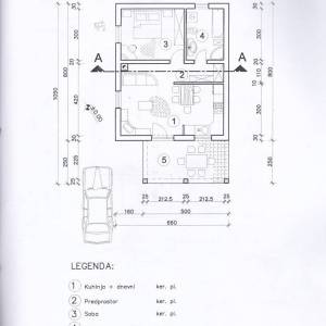 ISTRA, LABIN, KRŠAN - Građevinsko zemljište 608 m2 s idejnim projektom