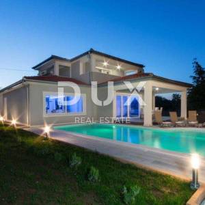 ISTRA, LABIN - Nova vila s bazenom i uređenom okućnicom