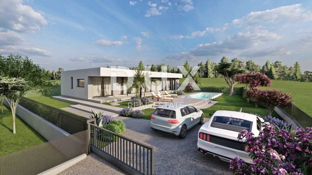 ISTRA, LABIN - Novogradnja modernog dizajna s bazenom