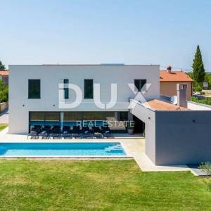 ISTRA, LABIN - Novoizgrađena katnica s bazenom i dodatnim zemljištem