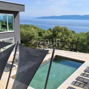 Istra, Labin, novoizgrađena vila s bazenom, blizina mora i plaže
