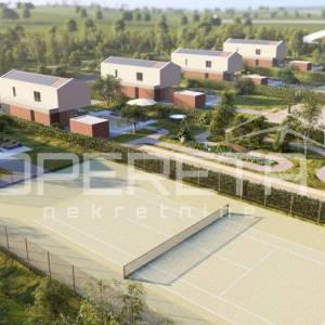 Istra, Labin, okolica, predivna moderna vila u kompleksu 