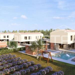Istra, Labin, okolica, predivna moderna vila u kompleksu 