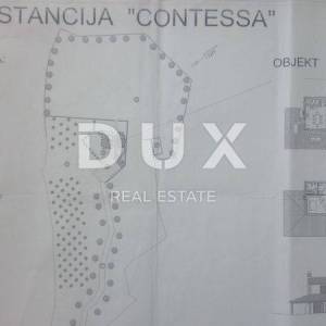 ISTRA, LABIN -  poljoprivredno zemljište 44000m2 sa ruševnim objektom