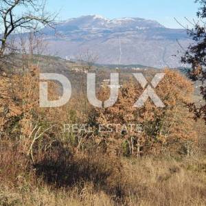 ISTRA, LABIN - Prilika! Građevinsko zemljište (2182 m2), prekrasan otvoreni pogled